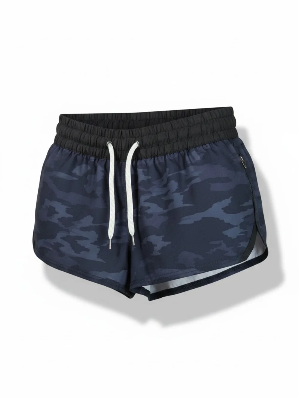 Vuori Clementine 2.0 Shorts 2.5" Black Camo S Athletic Running Gym Shorts - Picture 7 of 9